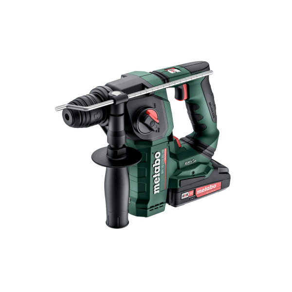 Metabo Akku-Bohrhammer BH 18 LTX BL 16, metaBOX 145 L, 18V 2x2Ah Li-Ion + SC 30 - 600324500