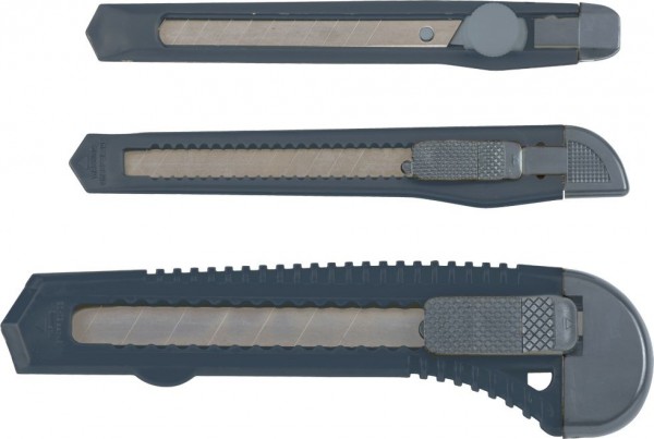 KWB Hobbyset afbreekmessen, 3-delig, 9 mm + 18 mm - 025995