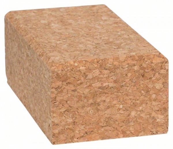 Bosch Professional Schleifklotz, Länge x Breite: 60 x 100 mm, Handschleifklotz aus Kork, klein