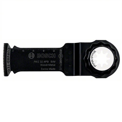 Bosch Professional BIM Tauchsägeblatt PAIZ 32 APB, Wood and Metal, 60 x 32 mm, 10er-Pack - 2608664493