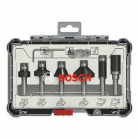 Bosch Professional Rand- und Kantenfräser-Set, 8-mm-Schaft, 6-teilig - 2607017469