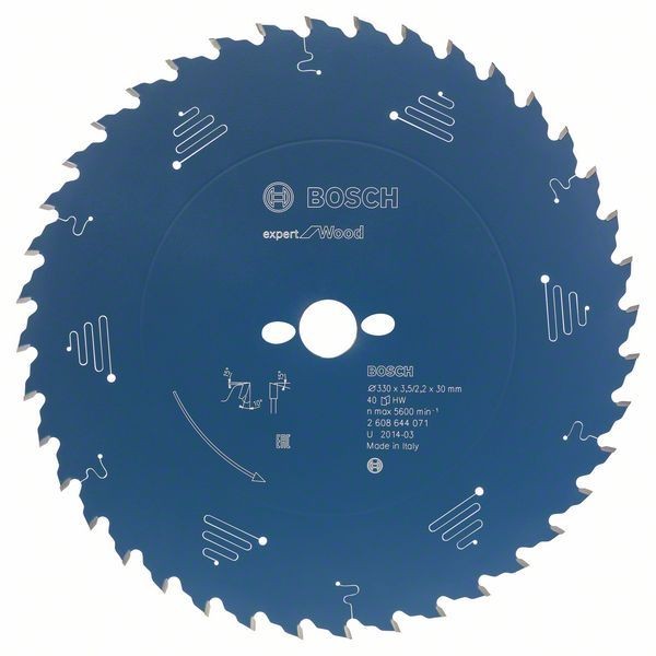 Bosch Professional Cirkelzaagblad Expert for Wood 420 x 30 x 3,5 mm, 28 - 2608644077