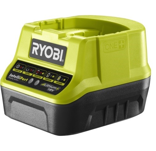 Ryobi 18 V Schnellladegerät für 18 V ONE+ Akkus - RC18120