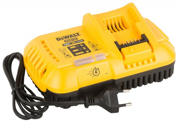 DeWALT Schnellladegerät für 54 bzw. 18 Volt DCB118-QW
