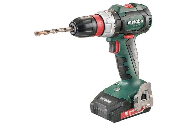 Metabo BS 18 LT BL Q Akku-Bohrschrauber 2x18V/2Ah Li-Ion, Ladegerät ASC 30-36 V, Kunststoffkoffer - 602334550