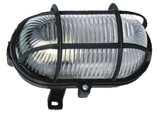 Brennenstuhl Lampe ovale colorées IP44 60W noir