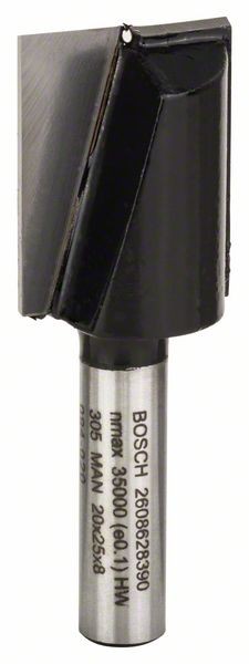 Bosch Professional Glodalo za utore 8 mm, D1 20 mm, L 25 mm, G 56 mm - 2608628390