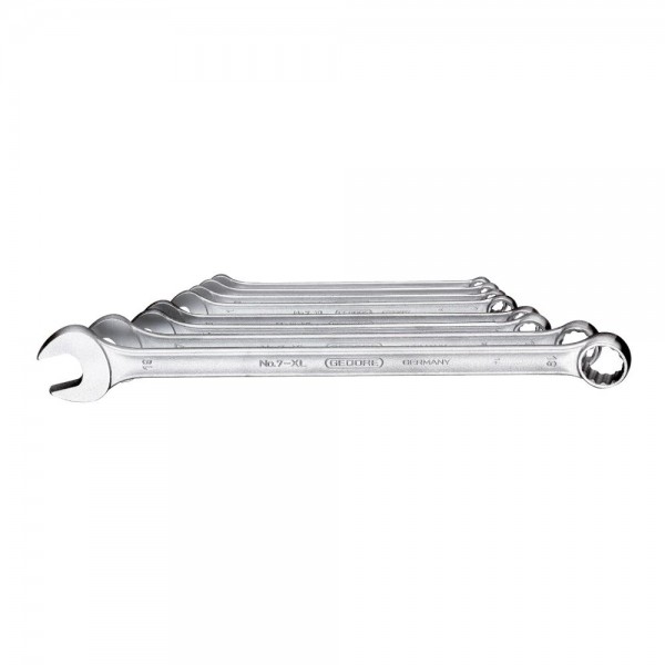 Gedore Serie di chiavi combinate extralunghe, 8 pz. 8-19 mm - 7 XL-080