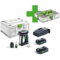 Festool Taladro atornillador a batería C 18 HPC 4,0 I-Plus - 577427