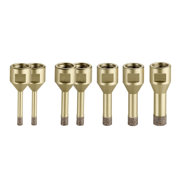 Metabo Fliesen-Diamantbohrkronen-Set "Dry", 7-teilig, M14 - 628321000