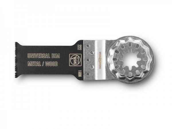 Fein Hoja de sierra universal E-Cut Longitud 55 mm, Ancho 28 mm, Unid./Paq. 1 unid., Alojamiento SL - 63502222210