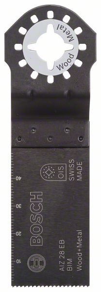 Bosch Lama per tagli dal pieno BIM AIZ 32 APB Wood and Metal 50 x 32 mm - 2608661629