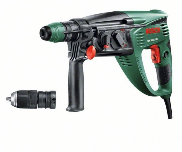 Bosch Heimwerker Martillo perforador PBH 3000-2 FRE(Portabrocas adaptador SDS) - 0603394200
