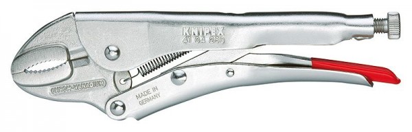 Knipex Klemtang glans verzinkt 180 mm - 41 04 180