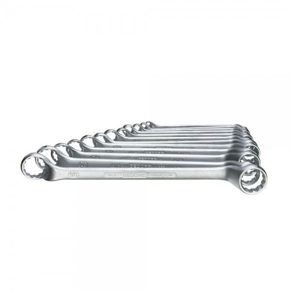 Gedore Serie di chiavi poligonali doppie, 12 pezzi, profilo UD 6-32 mm - 2-120