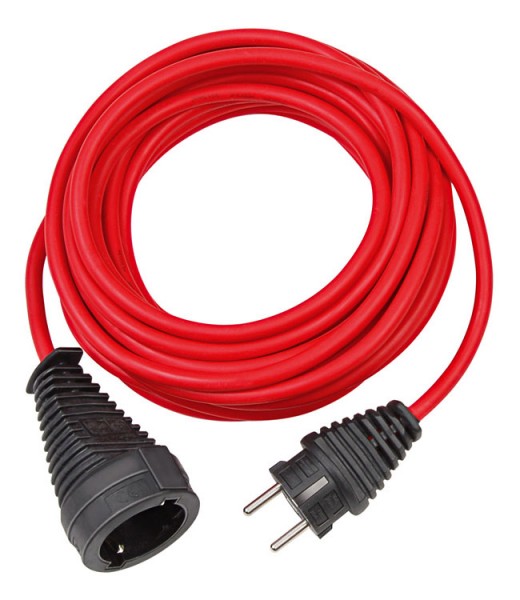 Brennenstuhl Cable de plástico, 10m H05VV-F 3G1,5, rojo - 1167460
