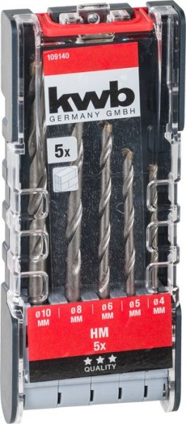 KWB Foret à maçonnerie Set, 5 pcs. - 109140