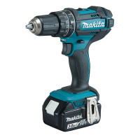 Makita Trapano avvitatore a percussione 18 V, 3x3Ah, MAKPAC - DHP482RF3J