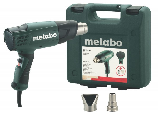 Metabo Heißluftgebläse H 16-500 + Koffer + Zubehör