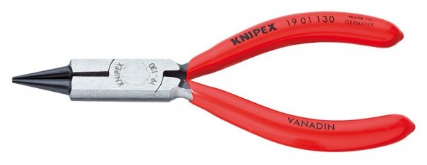 Knipex Pinza a becchi tondi con tronchese (pinza per gioiellieri) 130 mm - 19 01 130 SB