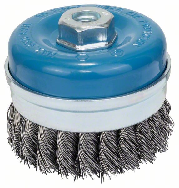 Bosch Professional Lončasta četka, pletena, 90, čelik 90 mm, 0,5 mm, M14 - 1608614001