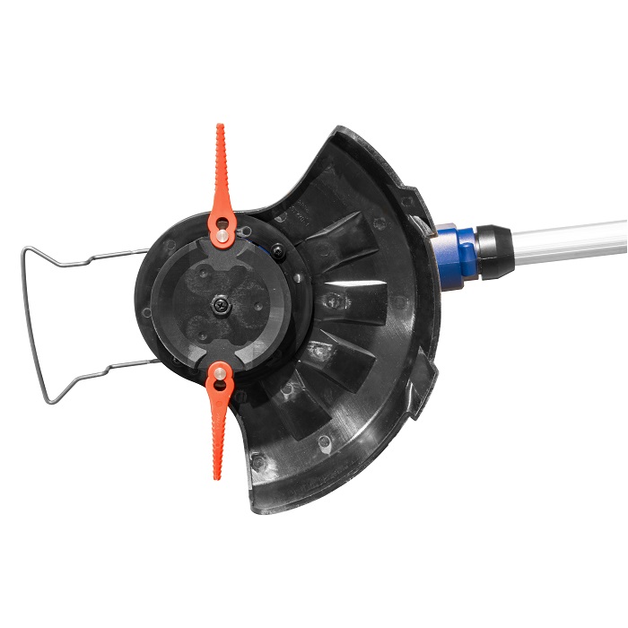 tête rotative à 180° Arceau de Protection pour Les Plantes Güde 58599 RT 18-201-05 Coupe-Bordures sans Fil avec 20 Lames de Rechange