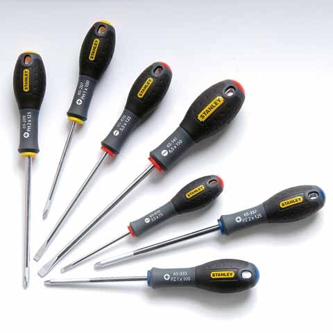 Stanley FatMax Set 7-teilig (Schlitz/Phillips/Pozidriv)
