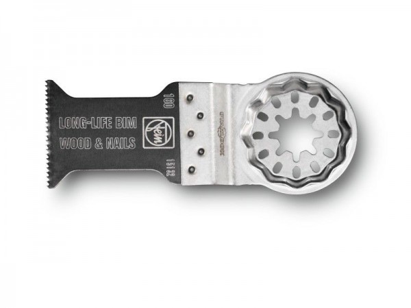 Fein Hoja de sierra Long Life E-Cut Longitud 50 mm, Ancho 35 mm, Unid./Paq. 50 unid., Alojamiento SL - 63502160250