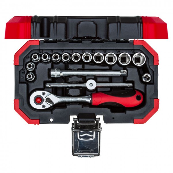 Gedore red Set di chiavi a bussola 1/4", 16 pezzi - 3300050