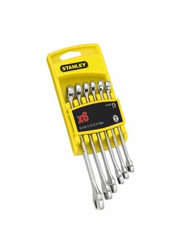 Stanley Gabel-Ringmaulschlüssel Set Chrome FatMax 6-teilig