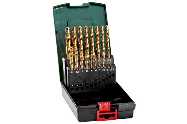 Metabo HSS-TiN-Kunststoffkassette, "SP", 19-teilig - 627670000