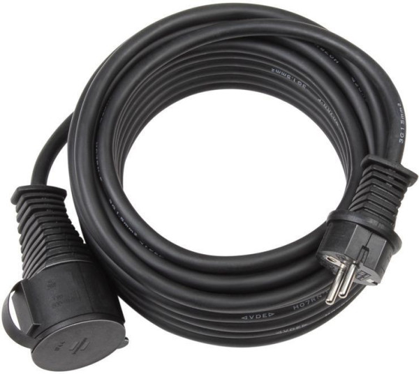 Brennenstuhl Cable de calidad para uso en obras IP44 25m nero H07RN-F 3G2,5 - 1166820