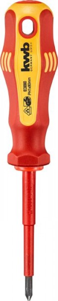 KWB VDE-schroevendraaier, geïsoleerd, PH1, 80 mm - 662301