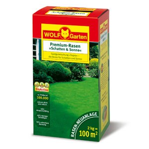 Wolf Garten Premium Rasen Schatten & Sonne LP 100 - 3820040