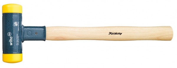 Wiha Massette sans rebonds, manche en hickory (800) 60 mm - 02098