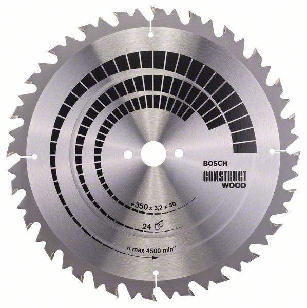 Bosch Professional List kružne pile Construct Wood, 350 x 30 x 3,2, 24 - 2608640702