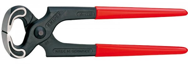 Knipex Nijptang zwart geatramenteerd gepolijst met kunststof bekleed 250 mm - 50 01 250