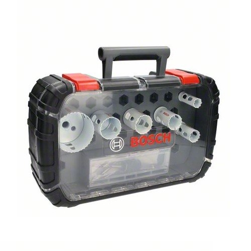 Bosch Gatzagenset voor elektriciens, Progressor for Wood and Metal, 9-delige - 2608594191