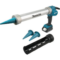 Makita Pistola x sigillante 18 V, 2x batteria 1,5Ah, Caricabatterie DC18RC - DCG180RYEX