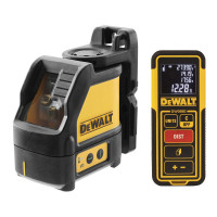 DeWALT Linienlaser DW088CG, grün, mit Entfernungsmesser DW099E - DW0889CG-XJ