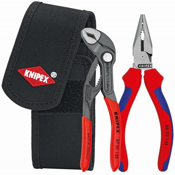 Knipex Set pinze mini in tasca portautensili - 00 20 72 V06