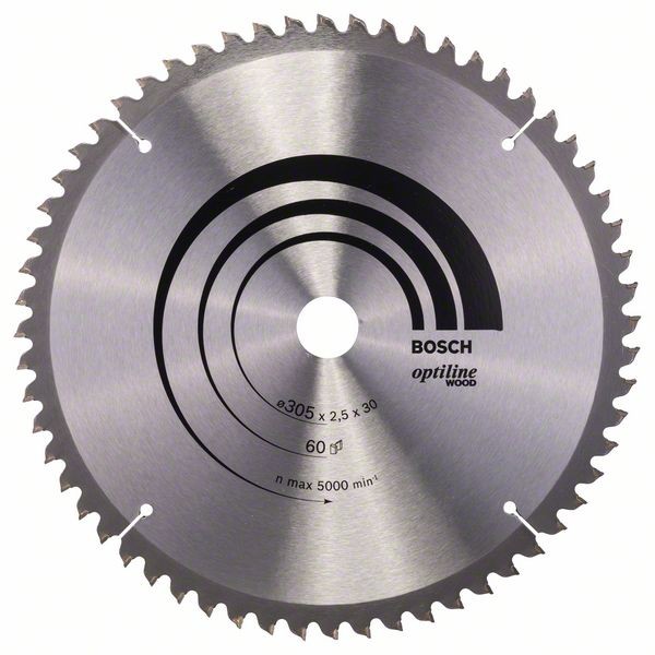 Bosch Professional List kružne pile Optiline Wood 305 x 30 x 2,5 mm, 60 - 2608640441