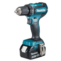 Makita Taladro atornillador 18V LXT 50 Nm 5.0 Ah, 2 x batería y cargador DC18RC - DDF485RTJ