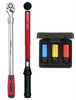 Gedore red Clé dynamométrique, cliquet et composition de douilles 1/2" - 3300187