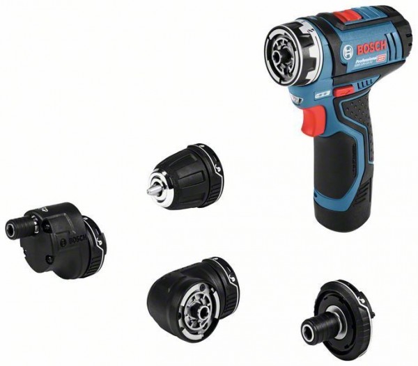 Bosch Perceuse-visseuse sans fil GSR 12V-15 FC Professional, 2 x 2,0 Ah, L-BOXX - 06019F6000