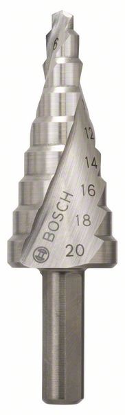 Bosch Professional Stupnjevito svrdlo HSS 4 - 20 mm, 8,0 mm, 70,5 mm - 2608597519