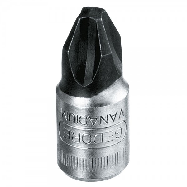 Gedore Bussola giravite 1/4", impronta a croce PH 4 - IKS 20 4