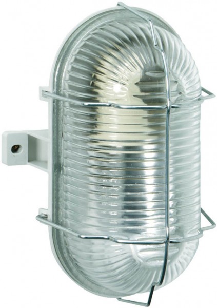 Brennenstuhl Lámpara ovalada, IP44, 60W, gris - 1270120