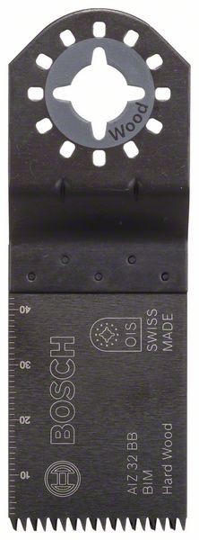 Bosch Starlock BIM Tauchsägeblatt AIZ 32 BSPB Hard Wood, 50 x 32 mm, 5er-Pack