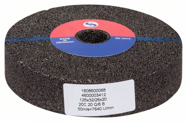 Bosch Professional Brusna ploča za ravnu brusilicu 125 mm, 20 mm, 20 - 1608600068